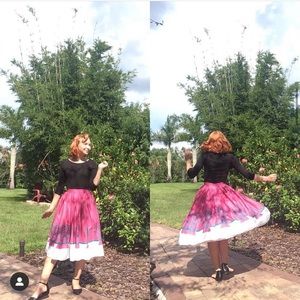 Pinup Girl Clothin Mary Blair Jenny Skirt xs